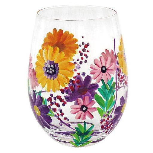 GOLDENHANDS Sunflower Tumbler Stemless Glass LP47376