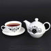 GOLDENHANDS Teapot Purrfect Brew: Tea for One Teapot Set By Alchemy ATS4