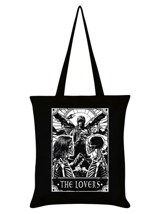 GOLDENHANDS The Lovers Black Tote Bag