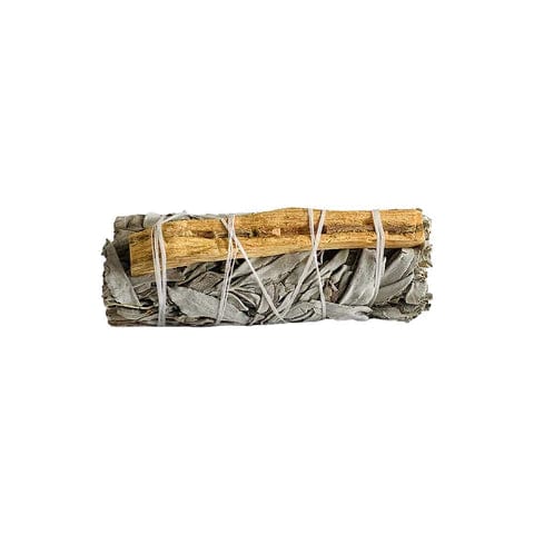 GOLDENHANDS Vie Sage Smudge Bundle with Palo Santo Stick 4" 7630