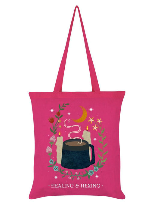 Grindstore Healing & Hexing Pink Tote Bag PRTote827