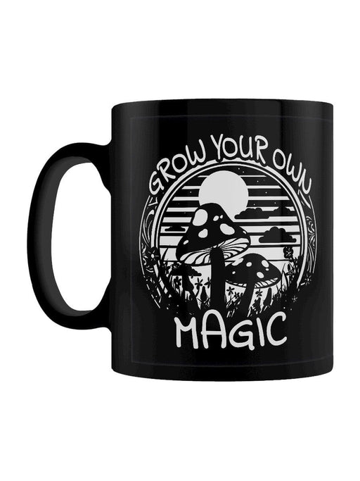 Grindstore Mushrooms Grow Your Own Magic Black Mug GSBM1472