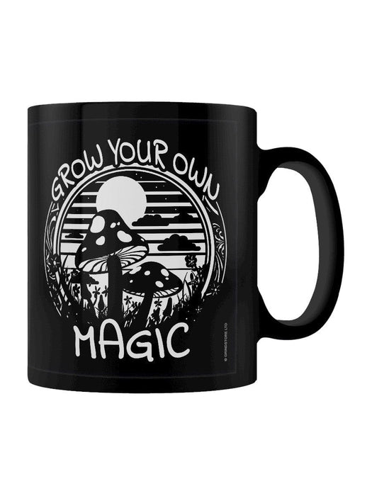 Grindstore Mushrooms Grow Your Own Magic Black Mug GSBM1472