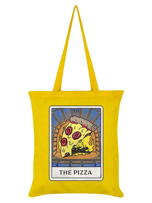 Grindstore The Pizza Yellow Tote Bag PRTote683