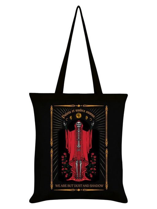 Grindstore We Are But Dust And Shadow Black Tote Bag PRTote832