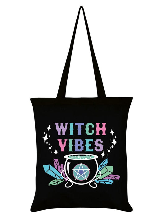 Grindstore Witch Vibes Black Tote Bag PRTote585