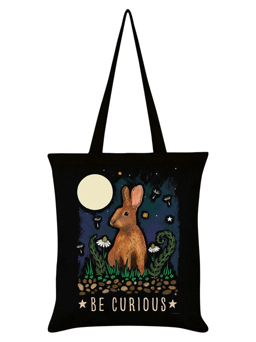 Grindstore World of Wonder Be Curious Blk Tote Bag PRTote954