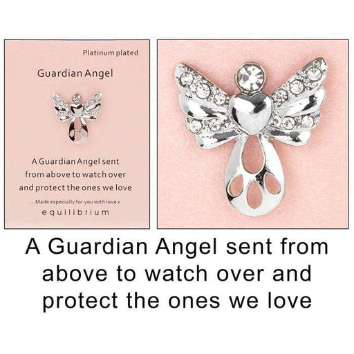 Joe Davies Brooch Guardian Angel Pin From Above 54481