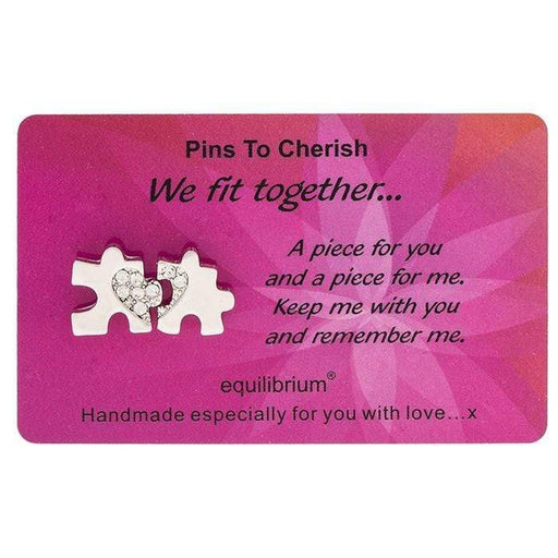 Joe Davies Brooch We Fit Together Brooch 69703