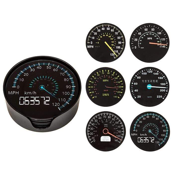 Joe Davies Coasters Speedometer Coasters Set of 6 295707