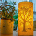 Light-Glow Lamp Tree of Life Fabric Lamp FL016