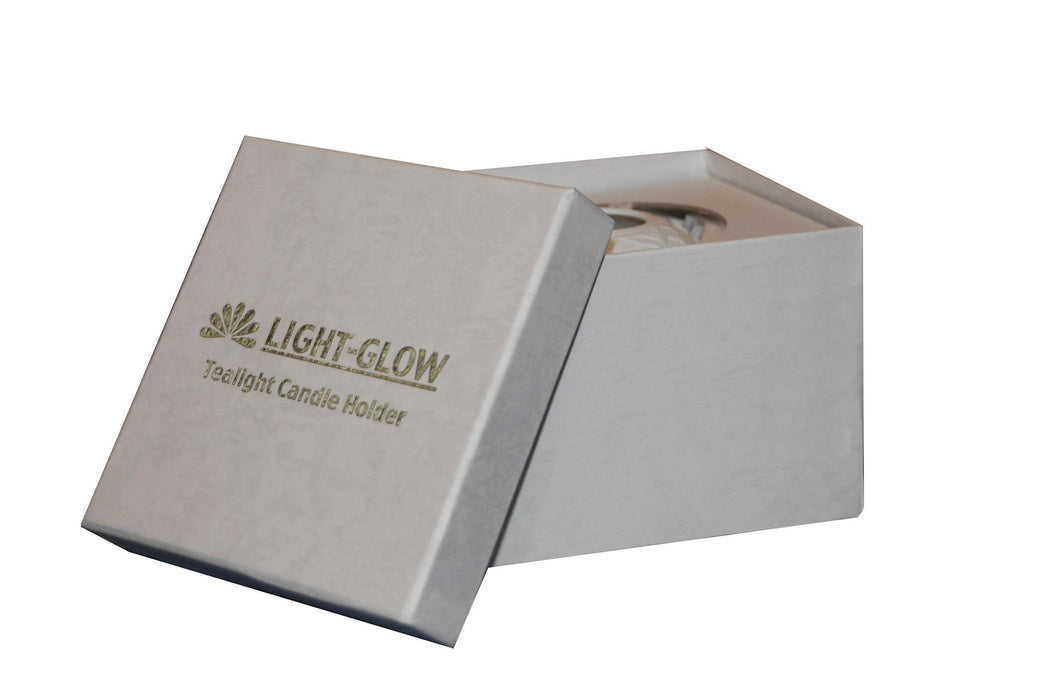 Light-Glow Tealight Holder Garden Gates Lithophane dome Tealight Holder LD90016