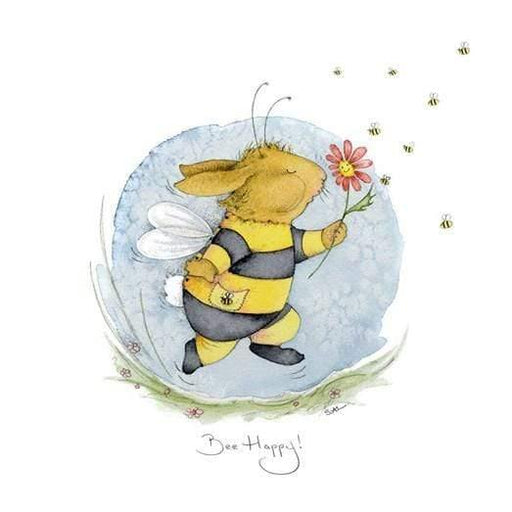 Moongazer Cards Greeting Card Bee Happy Card SAL-J-66