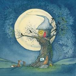 Moongazer Cards Greeting Card The Tree House Card SAL-A-174