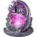 Nemesis Now Backflow Burner Crystalline Protector Purple Dragon Geode Backflow Incense Burner U5500T1