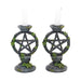 Nemesis Now Candle Holder Wiccan Candlestick Holders 15cm (set of 2) B2539G6
