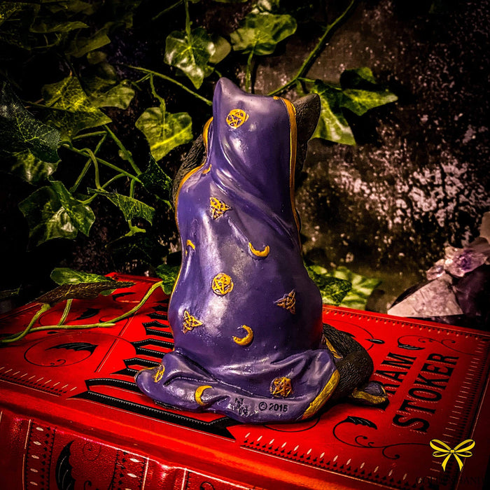 Nemesis Now Cat Figurine Jinx Witches Cat Figurine Wrapped In An Altar Cloth B1807E5