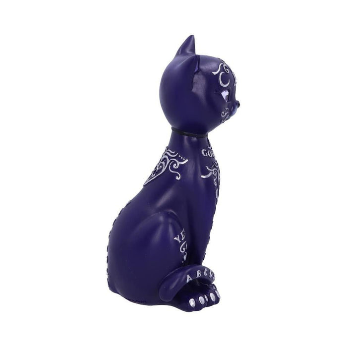 Nemesis Now Cat Figurine Mystic Kitty Purple Ouija Cat Figurine B5266S0