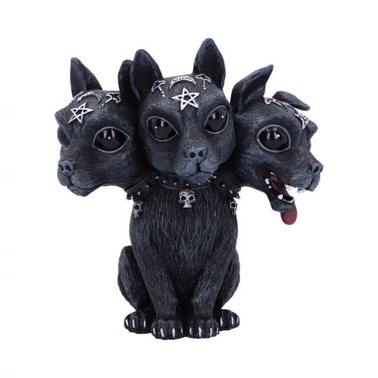 Nemesis Now dog Diabarkus Occult Cerberus Figurine 10.5cm B6017W2