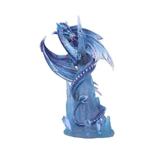 Nemesis Now Dragon Figurine Crystal Custodian Blue Ice Dragon Figurine D5126R0