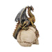 Nemesis Now Dragon Figurine Dragon's Grasp Mechanical Dragon On A Skull Figurine U3748K8