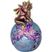 Nemesis Now Dragon Figurine Geode Guard Red Dragon Sphere Crystal Figurine U5497T1