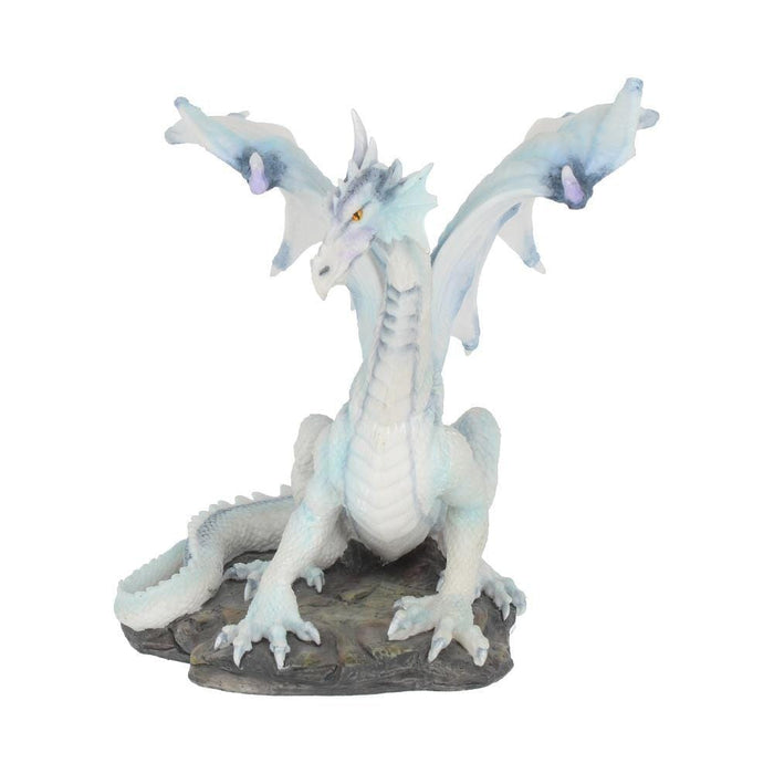 Nemesis Now Dragon Figurine Grawlbane Blue And White Dragon Figurine NEM4444