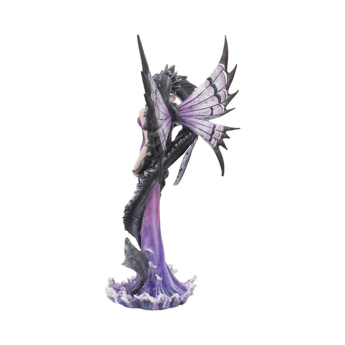 Nemesis Now Dragon Figurine Guardians Embrace Figurine Dark Fairy Dragon Ornament D4277M8