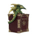 Nemesis Now Dragon Figurine Hoard Finders Dragon with Book Crystal Figurine U5477T1