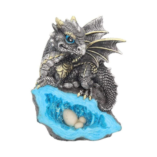 Nemesis Now Dragon Figurine Nest Guardian Blue U2050F6