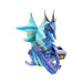 Nemesis Now Dragon Figurine Piasa Sky Blue and Violet Small Fantasy Dragon Figurine NEM5695