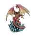 Nemesis Now Dragon Figurine Ruby Oracle Red Dragon Fortune Seer Figurine U4500N9