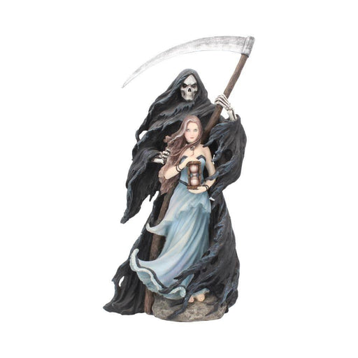 Nemesis Now Dragon Figurine Summon The Reaper Gothic Figurine Woman and Reaper Ornament Anne Stokes NOW4008