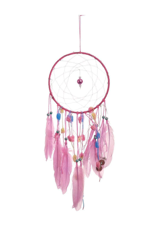 Nemesis Now Dreamcatcher Pink Rose Dreamcatcher With Pink Feathers D4628N9