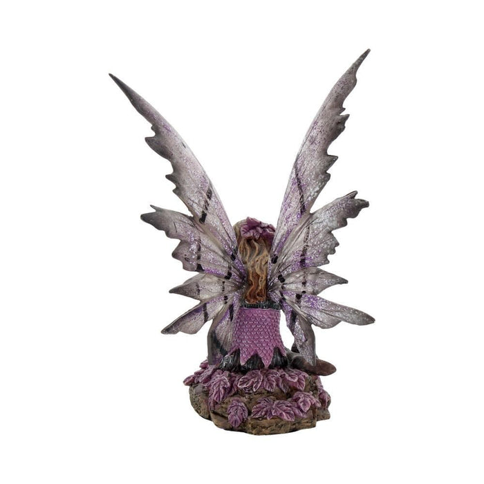 Nemesis Now Fairy Figurine Heather Dark Fairy and Raven Figurine NEM3209