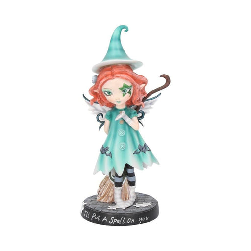 Nemesis Now Fairy Figurine I'll Put A Spell On You Fairy With her Broomstick D2030F6