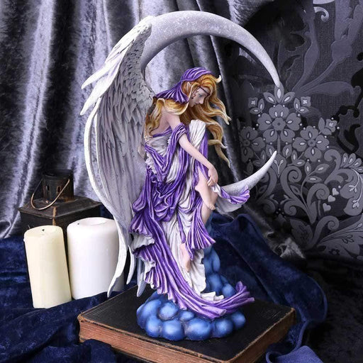 Nemesis Now Fairy Figurine Moon Dreamer Figurine by Nene Thomas Angelic Fairy Sat On A Crescent Moon Dreamer D4511N9