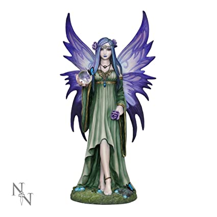 Nemesis Now Fairy Figurine Mystic Aura Fairy Figurine by Anne Stokes Gothic Fairy Ornament NOW4023