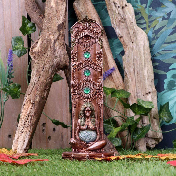 Nemesis Now Incense Stick Holder Mother Earth Ethereal Gaia Art Statue Incense Burner E5265S0