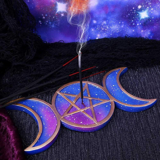 Nemesis Now Incense Stick Holder Triple Moon Incense Stick Holder U47866P9