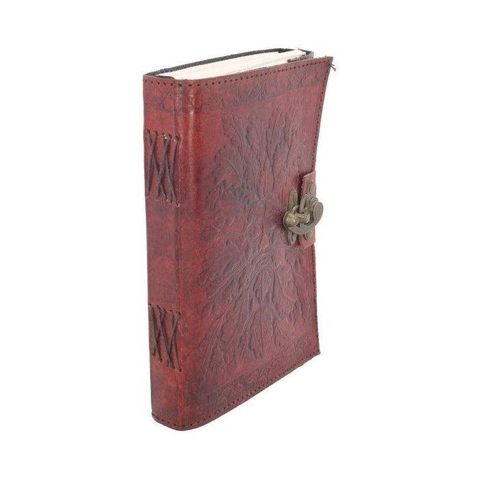 Nemesis Now Journal Greenman Leather Embossed Journal with Catch D1025C4