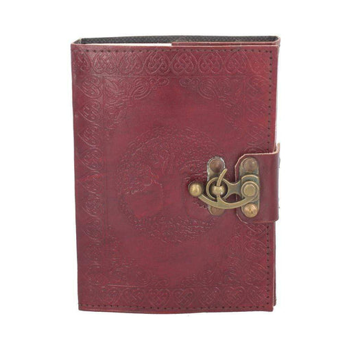 Nemesis Now Journal Tree Of Life Leather Journal with Catch D1666E5