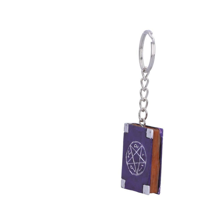 Nemesis Now Keyring Witches Grimoire Book of Spells Keyring U5508T1