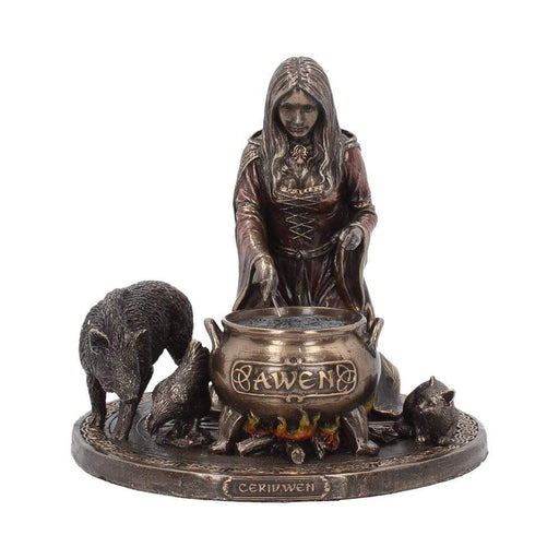 Nemesis Now Ornament Ceridwen Bronze Welsh Goddess Figurine H3768K8