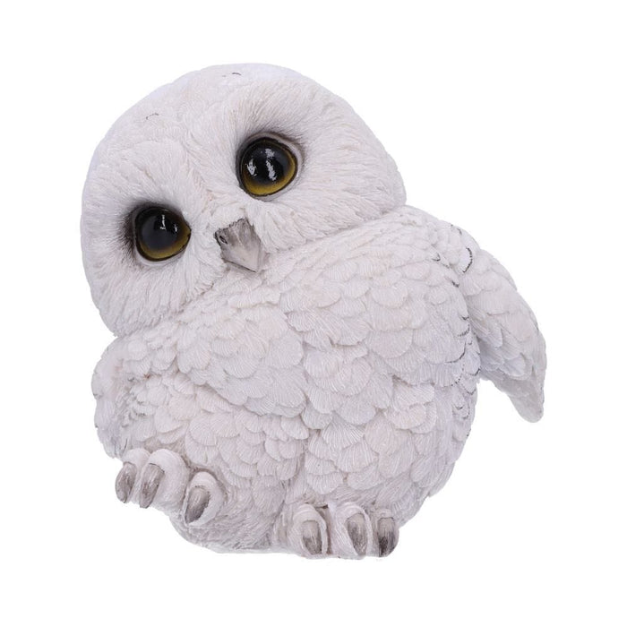 Nemesis Now Ornament Feathers Cute Rotund Snowly Owl Figurine U5473T1