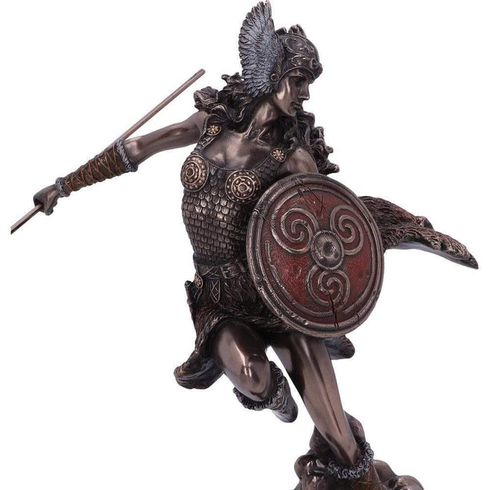 Nemesis Now Ornament Valkyrie's Flight Norse Valkyrie Warrior Female Bronze Figurine D5513T1