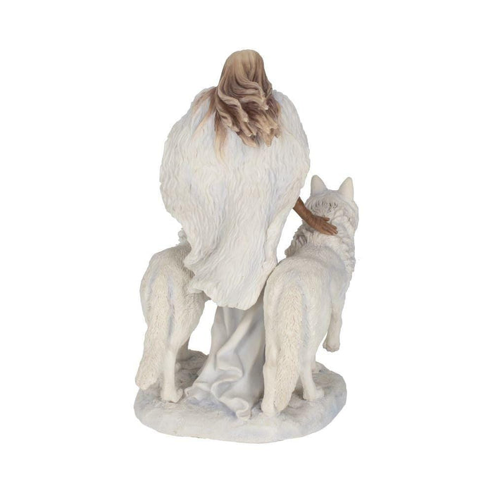 Nemesis Now Ornament Winter Guardians Wolf Companion Figurine Anne Stokes B1535E5