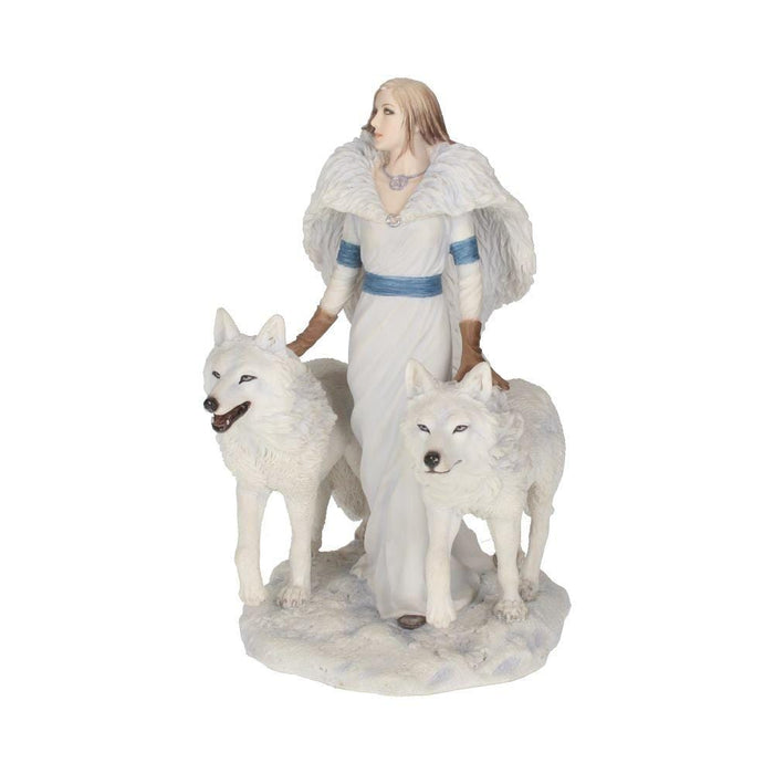 Nemesis Now Ornament Winter Guardians Wolf Companion Figurine Anne Stokes B1535E5