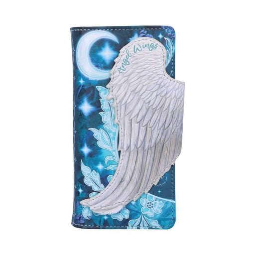 Nemesis Now Purse Angel Wings White Feather Embossed Purse B5405S0 P4