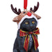 Nemesis Now Reindeer Cat Hanging Ornament B5781U1